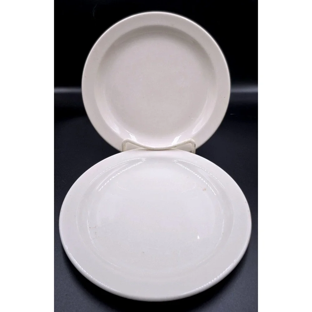 Buffalo China 9810A‎ White Salad Bread Dessert Plate 8